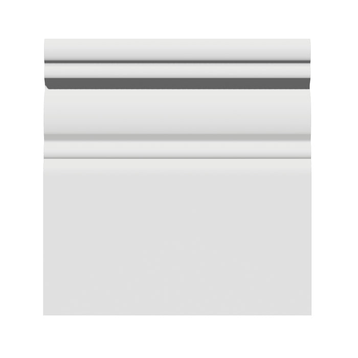 170mm Georgian MDF Skirting Board - Primed or Unprimed