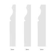 70mm Classic Ogee Pine Skirting Board