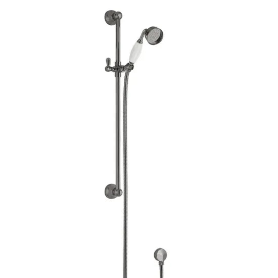 Brushed Pewter Slide Rail Slider Rail Kit