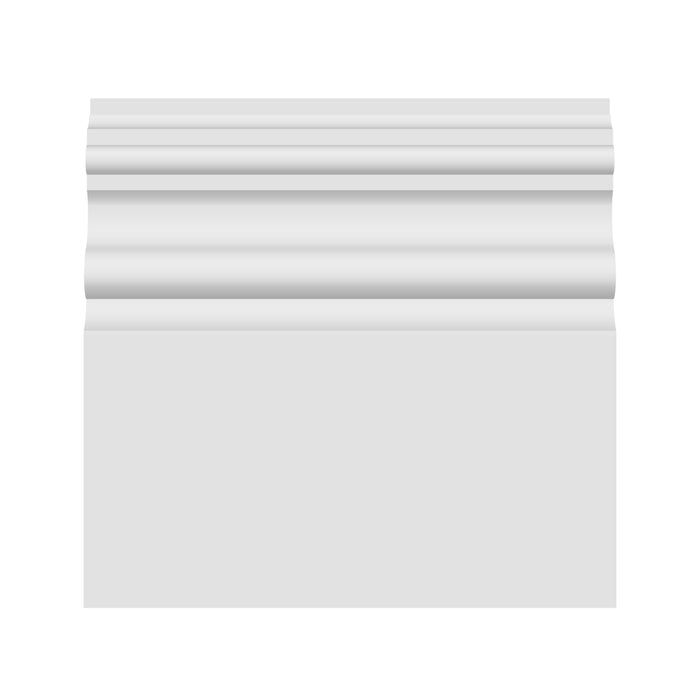 Unprimed Vienna MDF Skirting Board Cover