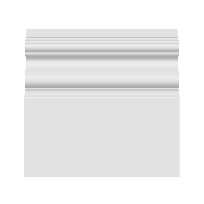 Unprimed Victorian MDF Skirting Board Cover