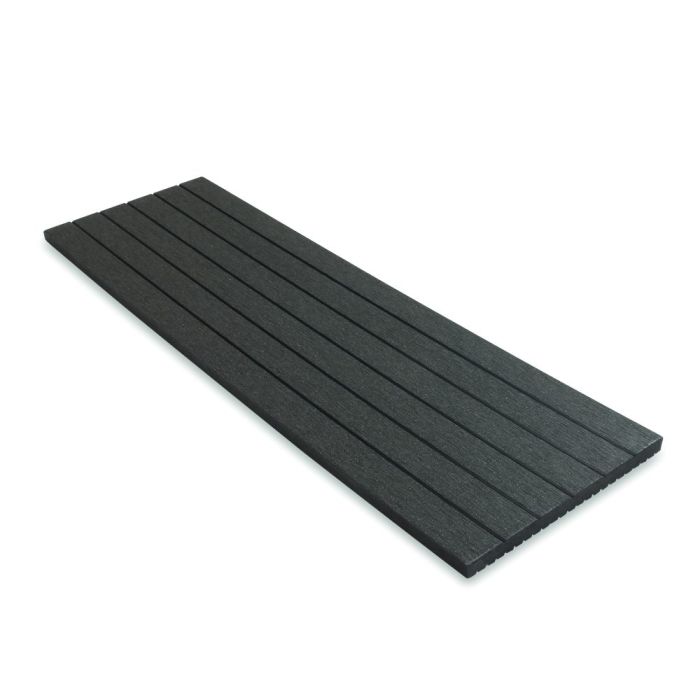 Ancient Black Composite Dual Sided Decking Facing Trim 150mm (3.66m Length)
