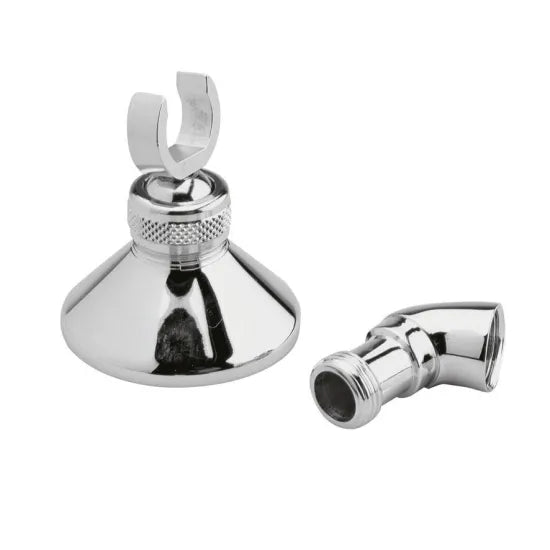 Arley Pro Chrome Wall Bracket & Elbow