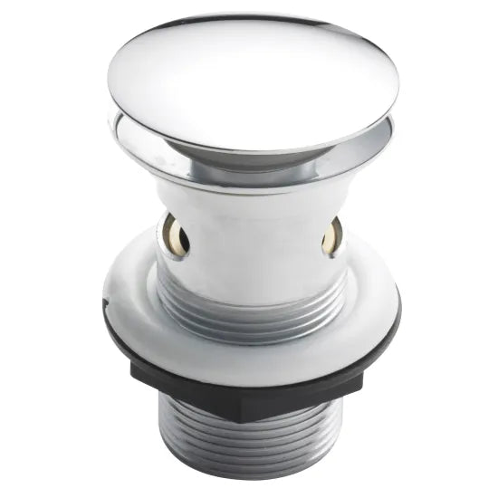 Arley Pro Chrome Push Button Basin Waste