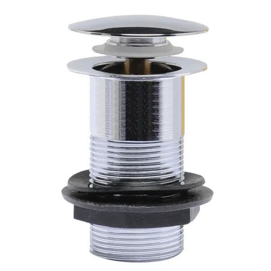 Arley Pro Chrome Push Button Basin Waste