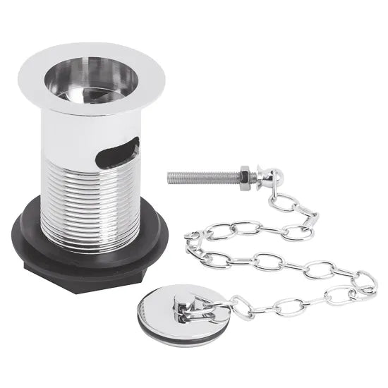 Arley Chrome Pro Plug With Chain Basin Waste