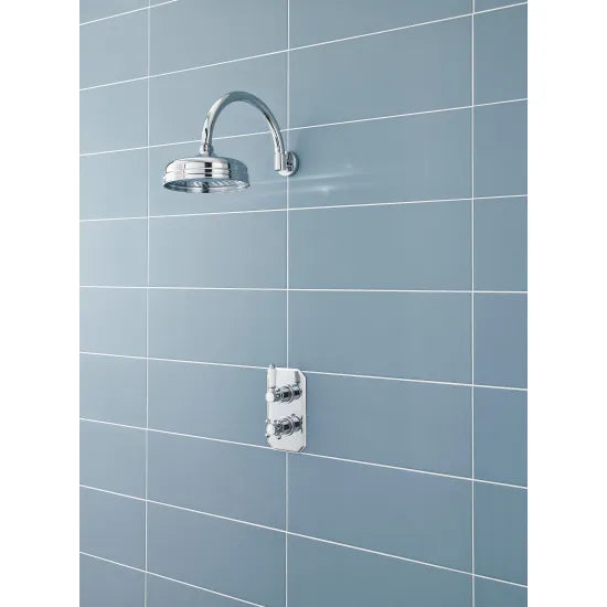 Arley Pro 8'' Chrome Apron Fixed Shower Head