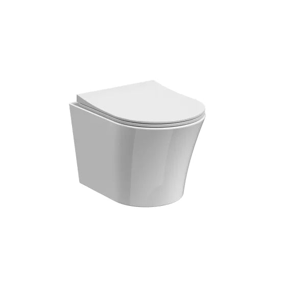 Arley Pro 5in1 Round Wall Hung Pan Frame Pack  Push Button