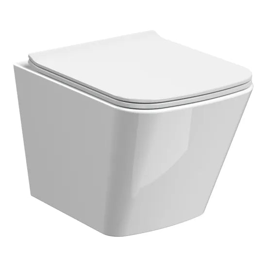 Arley Pro 5in1 Square Wall Hung Pan Frame Pack  Push Button