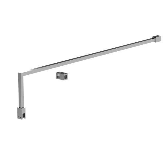 Synergy Chrome Wetroom Support Bar Kit