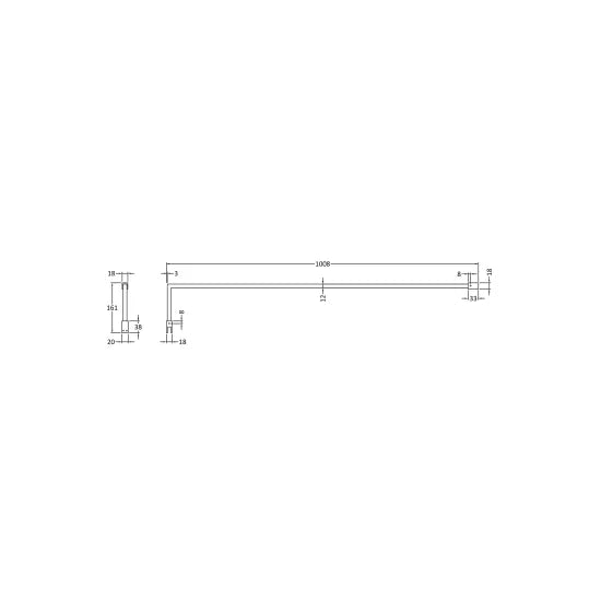 Synergy  Wetroom Support Bar Kit