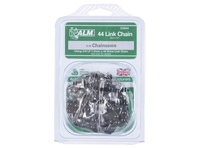 CH044 Chainsaw Chain 3/8in x 44 links 1.3mm - Fits 30cm Bars