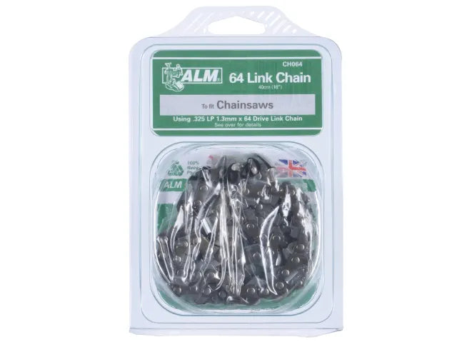 CH064 Chainsaw Chain .325 x 64 links 1.3mm - Fits 40cm Bars