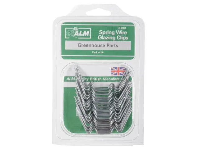 'W' Glazing Clips x 50 GH001
