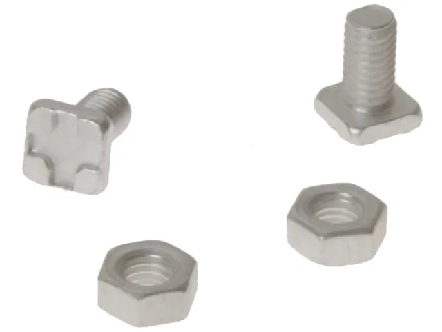 Square Glaze Bolts & Nuts x 20 GH004