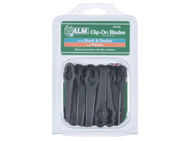 Plastic Blades x 20 GP205/FIQ8