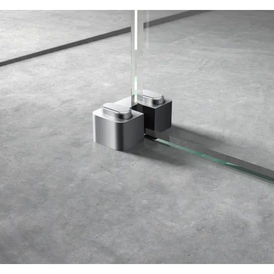 Arley Pro Chrome Wetroom Screen Horseshoe Support