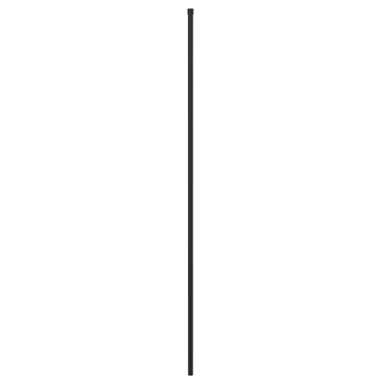 Arley Pro Matt Black Wetroom Screen Ceiling Post