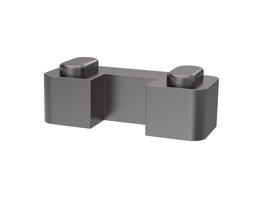 Arley Pro Brushed Pewter Wetroom Horseshoe Support Foot