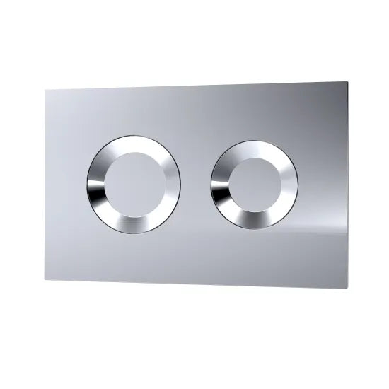 Arley Pro Round Chrome Dual Flush Push Button