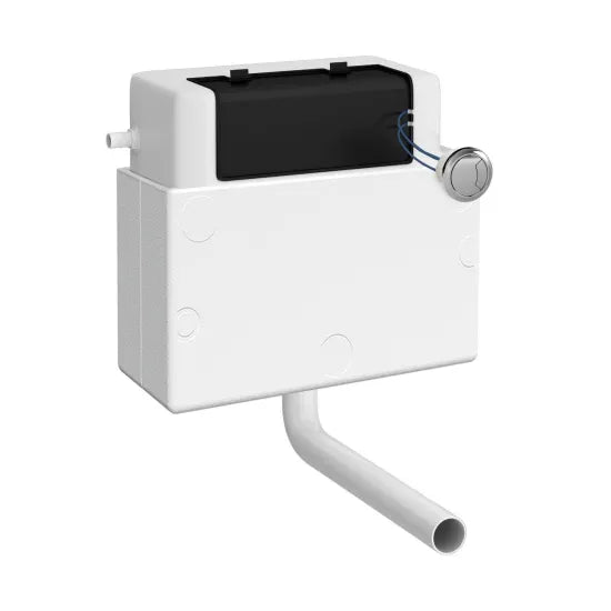 Arley Pro Universal White Pneumatic Dual Flush Concealed Cistern