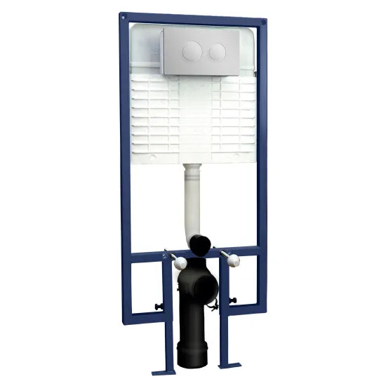 Arley Pro Dual Flush Concealed Cistern With Frame
