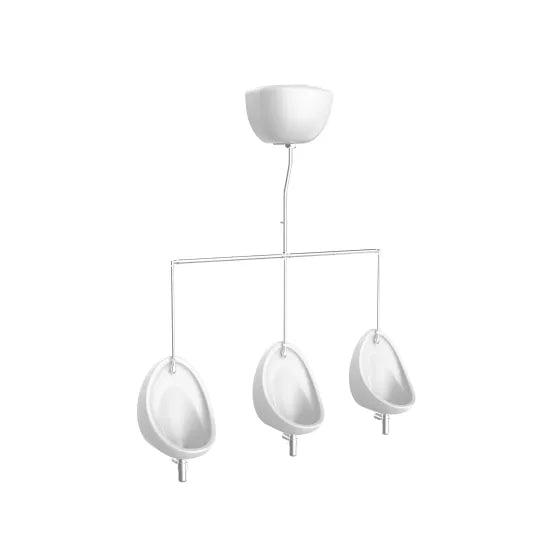 Arley Pro 3 Bowl Exposed Urinal Pack
