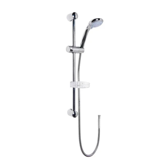 Arley Pro Chrome Shower Slide Rail Kit