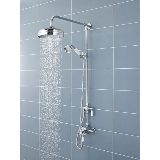 Chrome Dual Rigid Riser Kit