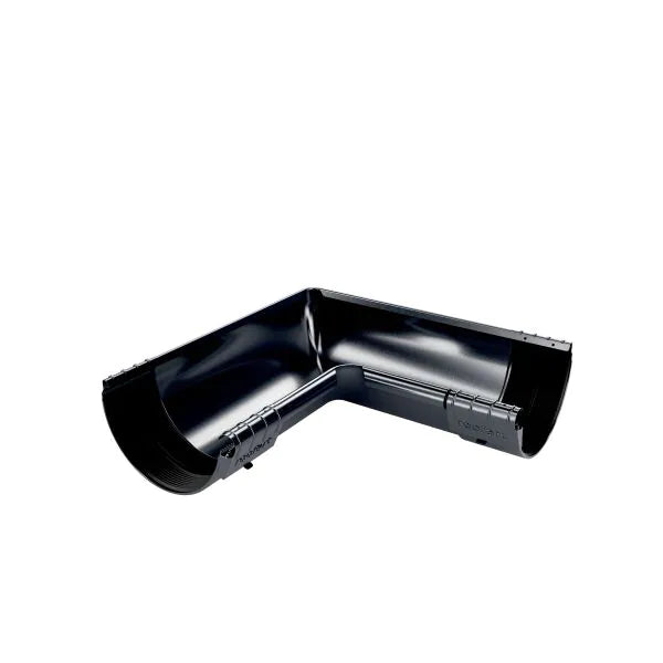 RoofArt Scandic Rainwater System - 125mm - 90° Int Gutter Corner With Joints