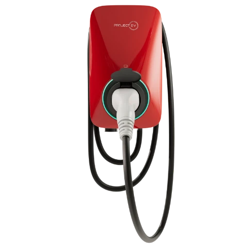 APEX 7kW EV Charger WiFi RFID Bluetooth Tethered