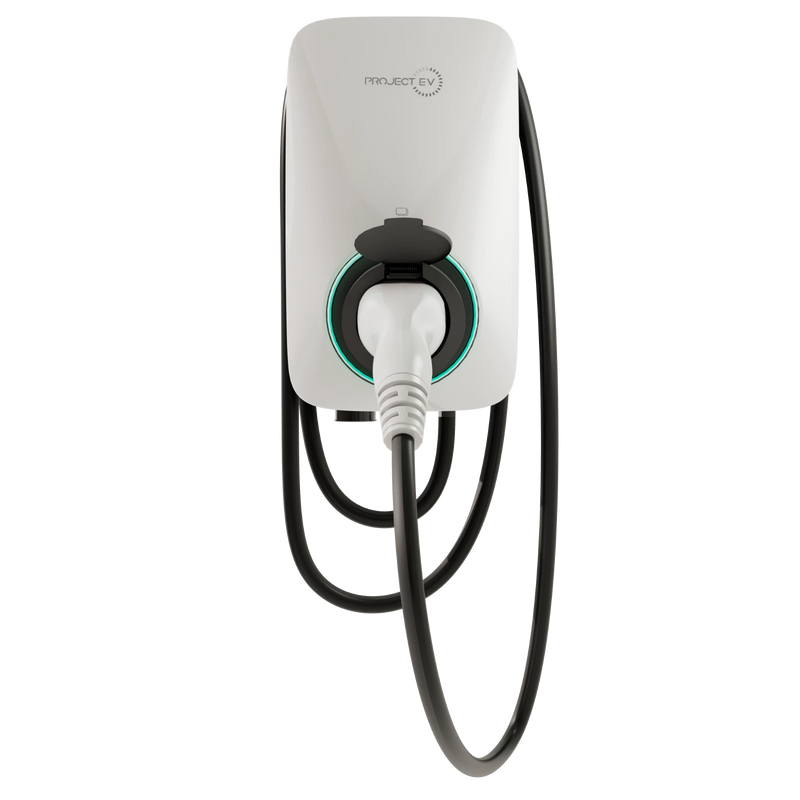 APEX 7kW EV Charger WiFi RFID Bluetooth Tethered