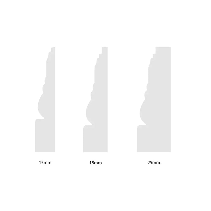 Unprimed Antique MDF Architrave