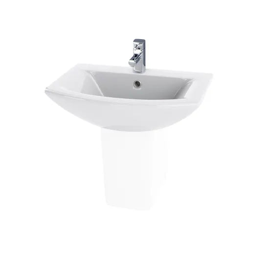 Arley Pro Ettore 500mm 1 Tap Hole Ceramic Basin
