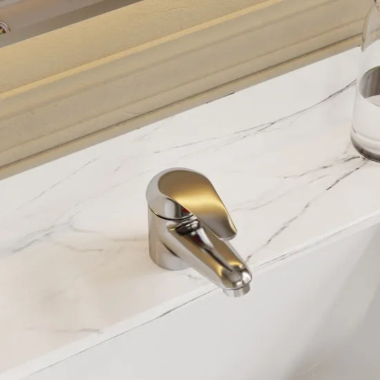 Arley Pro Croft Mono Basin Mixer With Push Button Waste