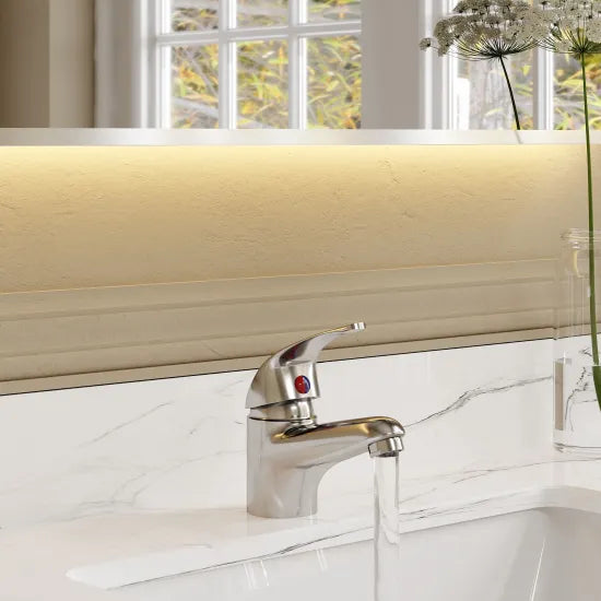Arley Pro Croft Mono Basin Mixer With Push Button Waste