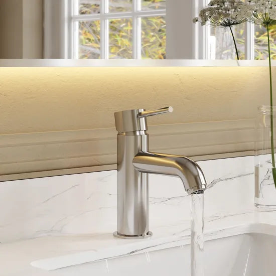 Arley Pro Latimer  Mono Basin Mixer With Push Button Waste