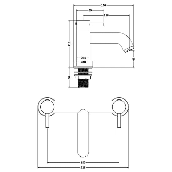 Arley Pro Latimer  Bath Filler