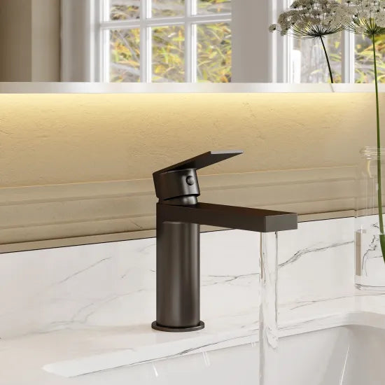 Arley Pro Privett  Mono Basin Mixer With Push Button Waste