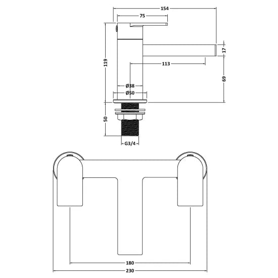 Arley Pro Privett  Bath Filler