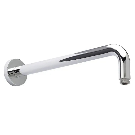Chrome Wall-Mounted Shower Arm