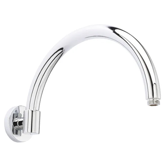 Chrome Wall-Mounted Shower Arm