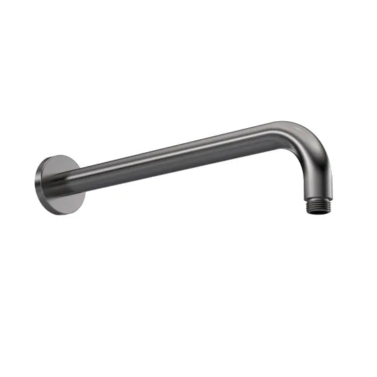 Brushed Pewter Wall-Mounted Shower Arm