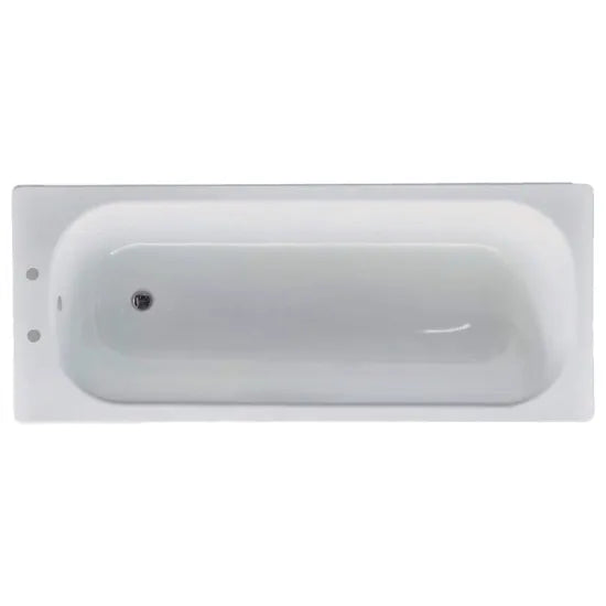 Arley Pro Contract 1500mm 2 Tap Hole Single Ended Steel Bath