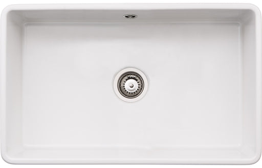 Abode Provincial Large 1B Undermount Sink - White
