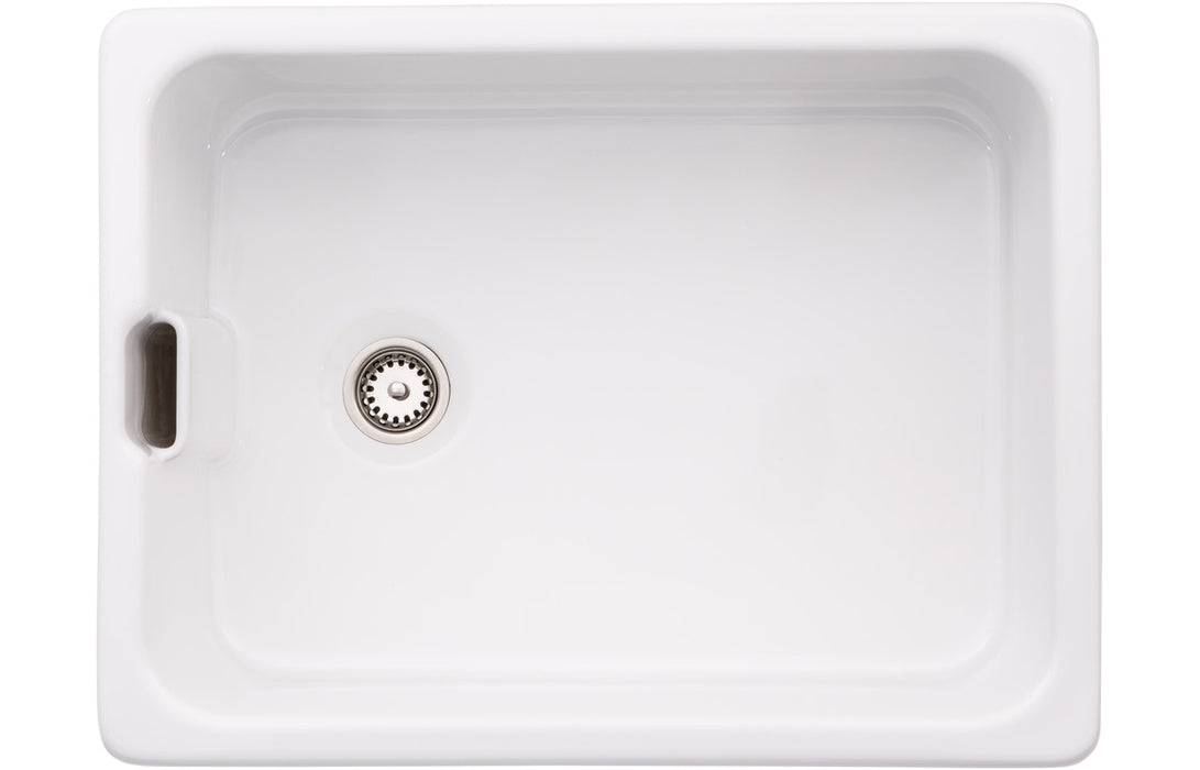Abode New Belfast 1B Undermount Sink - White
