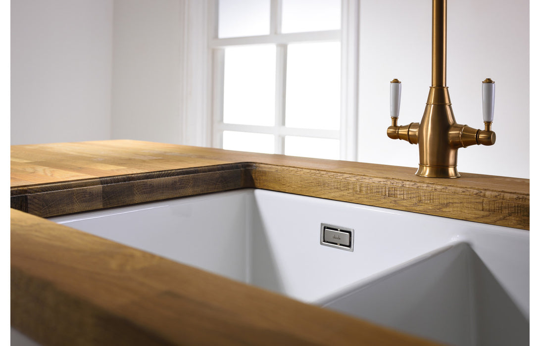 Abode Sandon 1.5B Ceramic Undermount/Inset Sink