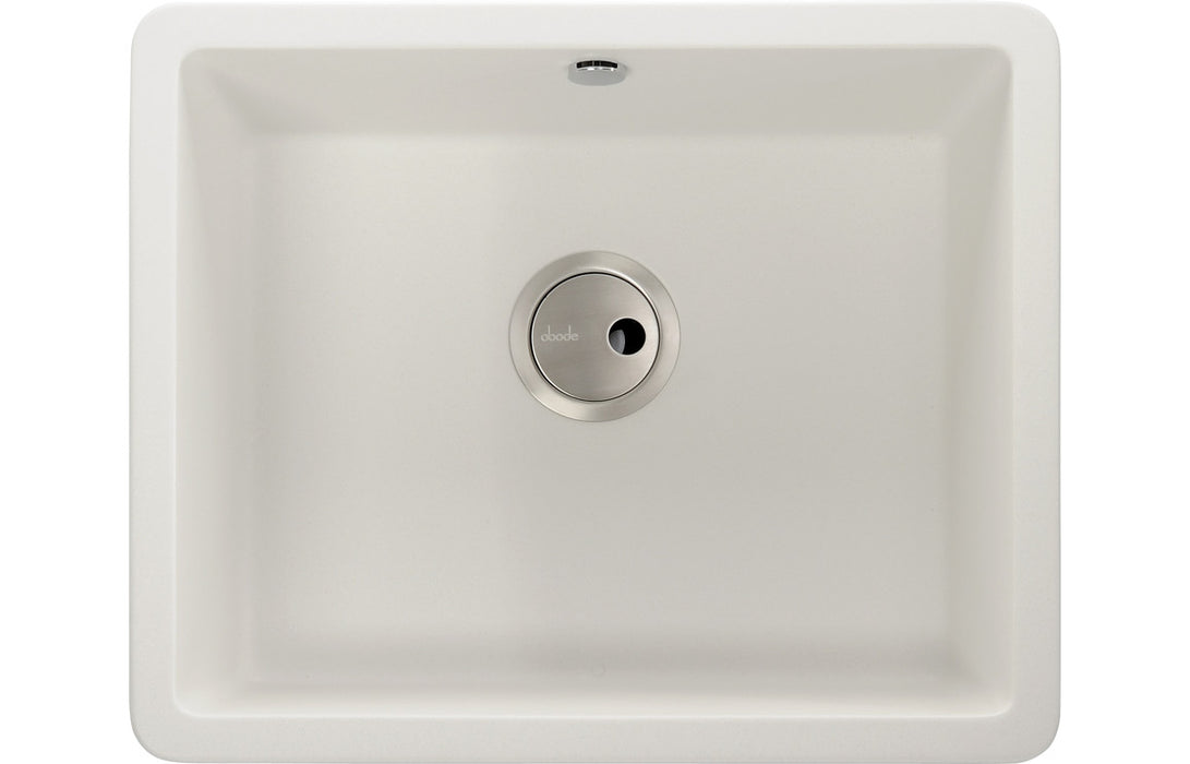 Abode Matrix Sq GR15 Large 1B Granite Inset/Undermount Sink