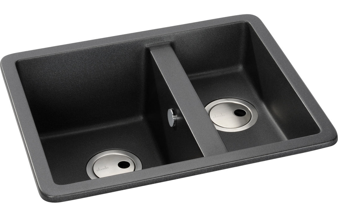 Abode Matrix Sq GR15 1.5B Granite Inset/Undermount Sink