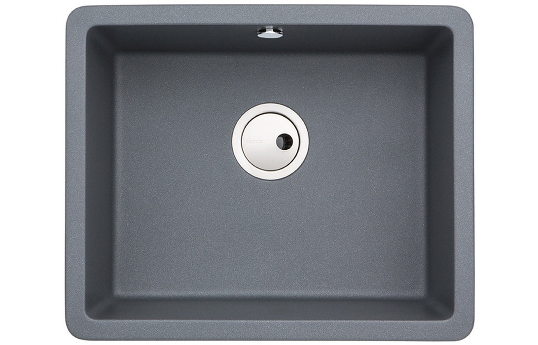 Abode Matrix Sq GR15 Large 1B Granite Inset/Undermount Sink